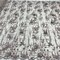 1 Yard Beaded Rhinestone 3D Floral Lace Fabric for Wedding Gowns and Dance Costumes 50" Width